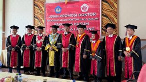 Program Studi Doktor Ilmu Hukum Universitas Lampung Gelar Ujian Terbuka